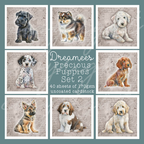 Precious Puppies (Set 2) Image Pad